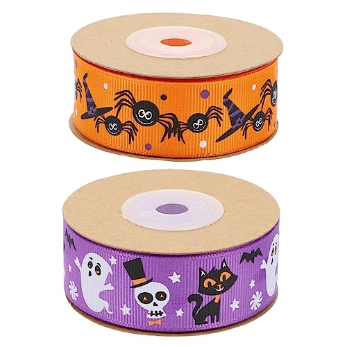 VILLFUL Festliches Dekoband Aus Polyester Für Halloween-party Geschenkverpackung Und Bastelarbeiten Mit Klassischem Kürbis-motivdesign Einfach Zu Verwenden Und Lang Haltbar VILLFUL Festliches Dekoband Aus Polyester Für Halloween-party Geschenkverpackung Und Bastelarbeiten Mit Klassischem Kürbis-motivdesign Einfach Zu Verwenden Und Lang Haltbar von VILLFUL