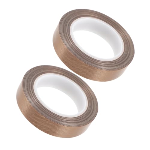 VILLFUL 2 Rollen Hitzebeständiges Klebeband Vakuumiergerät Maschinenband Isolierbänder Handversiegelungsband Handvakuumversiegelungsband Hochtemperaturband Versiegelungsband Ersatz Ptfe VILLFUL 2 Rollen Hitzebeständiges Klebeband Vakuumiergerät Maschinenband Isolierbänder Handversiegelungsband Handvakuumversiegelungsband Hochtemperaturband Versiegelungsband Ersatz Ptfe von VILLFUL