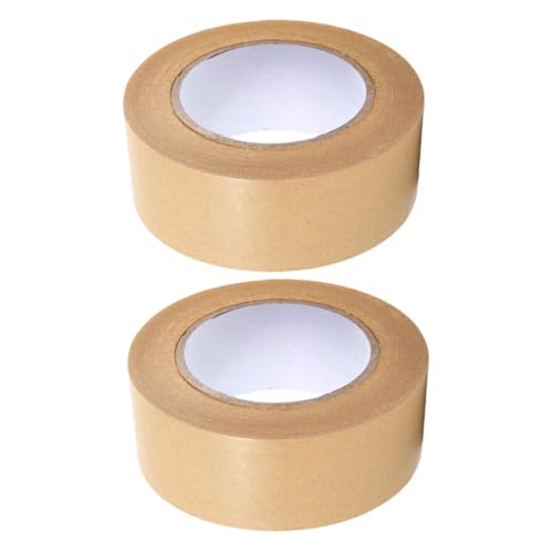 VILLFUL 2 Rollen Kraftpapier Klebeband Hochklebendes Reißfestes Verpackungsband für Haushalt und Wellpappe Wasserabweisend Leicht Abrollbar zum Sicheren Versiegeln von Kartons VILLFUL 2 Rollen Kraftpapier Klebeband Hochklebendes Reißfestes Verpackungsband für Haushalt und Wellpappe Wasserabweisend Leicht Abrollbar zum Sicheren Versiegeln von Kartons von VILLFUL