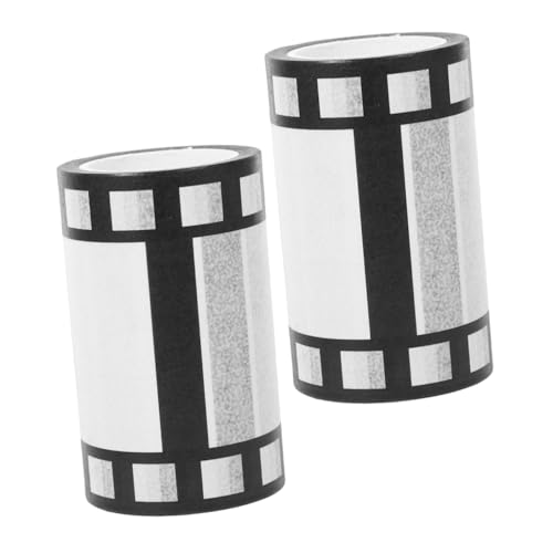 VILLFUL 2 Rollen Kreatives Band Diy Klebeband Retro-washi-tape Diy Dekorative Klebebänder Dekoratives Klebeband Für Einklebebuch Scrapbook-klebebänder Selber Machen Bastelbänder Papier von VILLFUL