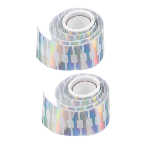 VILLFUL 2 Rollen Preisschild Aufkleber Preisschilder für Schmuck selbstklebende Preisaufkleber Juwelenaufkleber Armbandanhänger Verkauf von Schmuck kleine Preisschilder Papier von VILLFUL