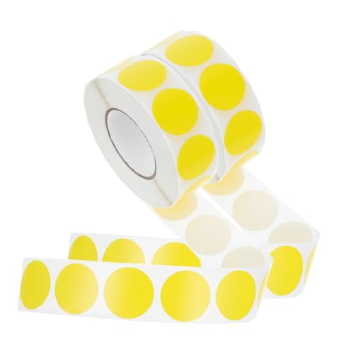 VILLFUL 2 Rollen Selbstklebende Runde Aufkleber Vielseitige Etiketten für Farbcodierung Markierung und Bastelprojekte Glänzende Papierkreise für Büro Schule und Zuhause VILLFUL 2 Rollen Selbstklebende Runde Aufkleber Vielseitige Etiketten für Farbcodierung Markierung und Bastelprojekte Glänzende Papierkreise für Büro Schule und Zuhause von VILLFUL