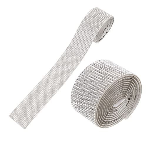 VILLFUL 2 Rollen Selbstklebende Strass-streifen Strassbänder Diy-bastelstreifen Strasssteine Zum Basteln Haushaltsdekoration VILLFUL 2 Rollen Selbstklebende Strass-streifen Strassbänder Diy-bastelstreifen Strasssteine Zum Basteln Haushaltsdekoration von VILLFUL