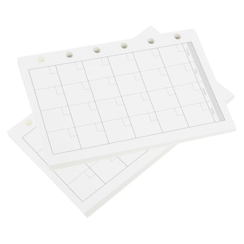 VILLFUL 2 Sätze Nachfüllpapier für Notizbücher mit Löchern Glatte Oberfläche Strapazierfähiges Lose Papier Kompatibel mit Spiral Ringordnern Vielseitig für Schreiben und Zeichnen VILLFUL 2 Sätze Nachfüllpapier für Notizbücher mit Löchern Glatte Oberfläche Strapazierfähiges Lose Papier Kompatibel mit Spiral Ringordnern Vielseitig für Schreiben und Zeichnen von VILLFUL