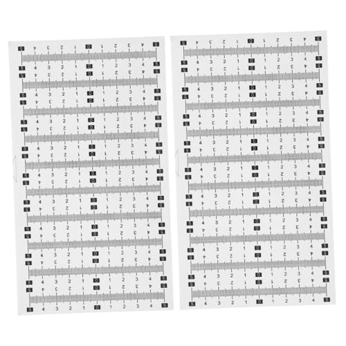 VILLFUL 2 Satz Selbstklebendes Maßband Metrisches Ruler Tape für Werkbänke Material Präzise Messungen Einfach Anzubringen Stark Haftend für Holzbearbeitung und Zeichentische VILLFUL 2 Satz Selbstklebendes Maßband Metrisches Ruler Tape für Werkbänke Material Präzise Messungen Einfach Anzubringen Stark Haftend für Holzbearbeitung und Zeichentische von VILLFUL