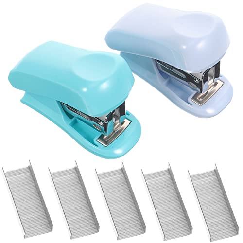 VILLFUL 2 Sets Heftklammern Mit Heftklammern, Metallheftgerät, Bleistifttopf Für Schreibtischheftgerät, Kleine Papierheftgeräte, Handheftgerät, Kreativheftgerät, Heftgeräte, Büro, VILLFUL 2 Sets Heftklammern Mit Heftklammern, Metallheftgerät, Bleistifttopf Für Schreibtischheftgerät, Kleine Papierheftgeräte, Handheftgerät, Kreativheftgerät, Heftgeräte, Büro, von VILLFUL