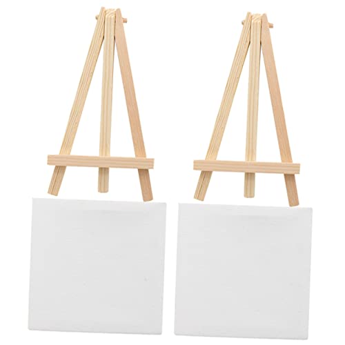 VILLFUL 2 Sets Mini Hausdekor, Zarte Leinwandstaffelei, Malleinwand Und Staffelei Für Kinder, Bastelbedarf, Multifunktionale Leinwandstaffelei, Handgefertigte DIY Mini, Mini Staffelei, VILLFUL 2 Sets Mini Hausdekor, Zarte Leinwandstaffelei, Malleinwand Und Staffelei Für Kinder, Bastelbedarf, Multifunktionale Leinwandstaffelei, Handgefertigte DIY Mini, Mini Staffelei, von VILLFUL