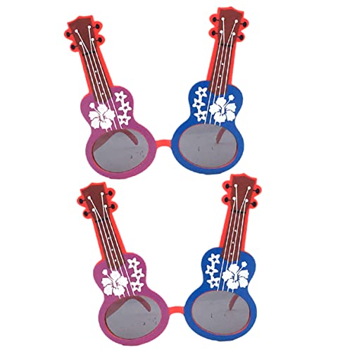 VILLFUL 2 Stück Elektrische Gitarre Design Brillen Lustige Partybrille für Musikfestivals und Feiern Kreative Fotorequisiten und Dekoration für Partys Transparentes Gitarren Stil Design VILLFUL 2 Stück Elektrische Gitarre Design Brillen Lustige Partybrille für Musikfestivals und Feiern Kreative Fotorequisiten und Dekoration für Partys Transparentes Gitarren Stil Design von VILLFUL