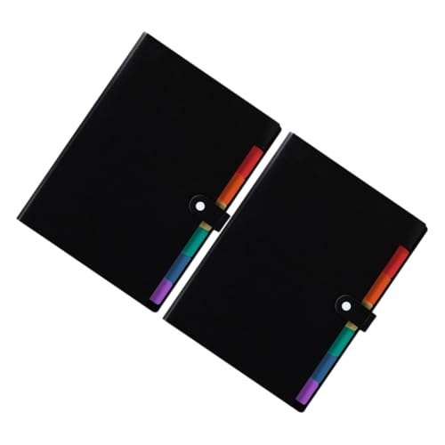 VILLFUL 2 Stück Erweiterbare Fächermappe für Unterlagen Handheld Dokumenten Organizer aus Kunststoff für Büro und Zuhause zur Effizienten Ablage von Steuerunterlagen Verträgen und VILLFUL 2 Stück Erweiterbare Fächermappe für Unterlagen Handheld Dokumenten Organizer aus Kunststoff für Büro und Zuhause zur Effizienten Ablage von Steuerunterlagen Verträgen und von VILLFUL