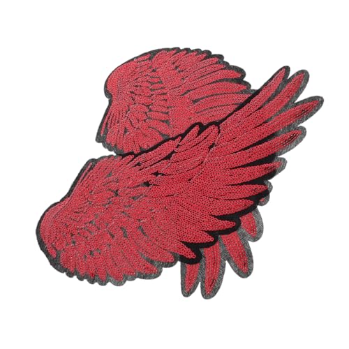 VILLFUL 2 Stück Flügel Patches Zum Aufbügeln, Applikationen Für Kleidung, Accessoire, Stoff Patch, Dekoration, Kleidungsstück Patches Für Jacken, Flügel Kleidungs Applikation, Stickerei VILLFUL 2 Stück Flügel Patches Zum Aufbügeln, Applikationen Für Kleidung, Accessoire, Stoff Patch, Dekoration, Kleidungsstück Patches Für Jacken, Flügel Kleidungs Applikation, Stickerei von VILLFUL