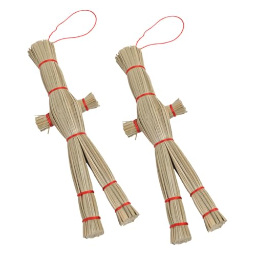 VILLFUL 2 Stück Hängende Vogelscheuche Dekoration Halloween Ornamente für Geisterhäuser Bars und Partys Robuste Grasmaterial Vogelscheuchen mit Aufhängeseil Große Deko für Einladende VILLFUL 2 Stück Hängende Vogelscheuche Dekoration Halloween Ornamente für Geisterhäuser Bars und Partys Robuste Grasmaterial Vogelscheuchen mit Aufhängeseil Große Deko für Einladende von VILLFUL