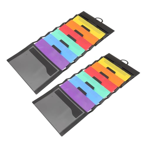 VILLFUL 2 Stück Hängender Faltbarer Wand Organizer Teilig Aktenordner Aufbewahrungstasche Schwarz Fächer Platzsparend Wiederverwendbar für Bürodateien und Dokumente VILLFUL 2 Stück Hängender Faltbarer Wand Organizer Teilig Aktenordner Aufbewahrungstasche Schwarz Fächer Platzsparend Wiederverwendbar für Bürodateien und Dokumente von VILLFUL