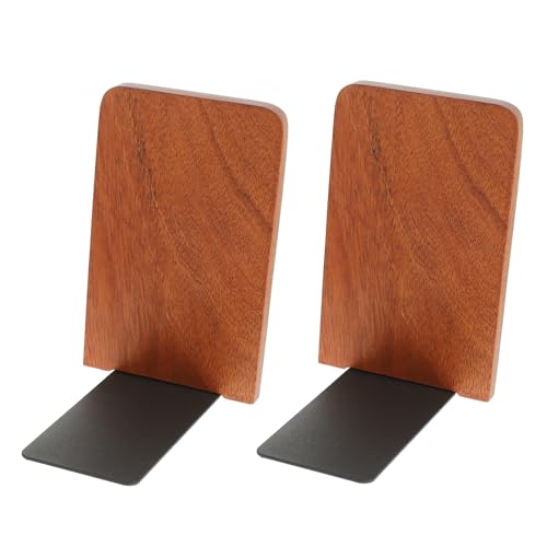 VILLFUL 2 Stück Holz Buchstützen Für Schreibtisch Büro Zuhause Stabil Aktenordner Bürozubehör VILLFUL 2 Stück Holz Buchstützen Für Schreibtisch Büro Zuhause Stabil Aktenordner Bürozubehör von VILLFUL