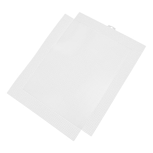 VILLFUL 2 Stück Karierte Stickunterlage, Sticktuch Zum Nähen, Rasterstoff, Nähtuch, Stickprojekt, Stickzubehör, Kreuzstichnetze von VILLFUL