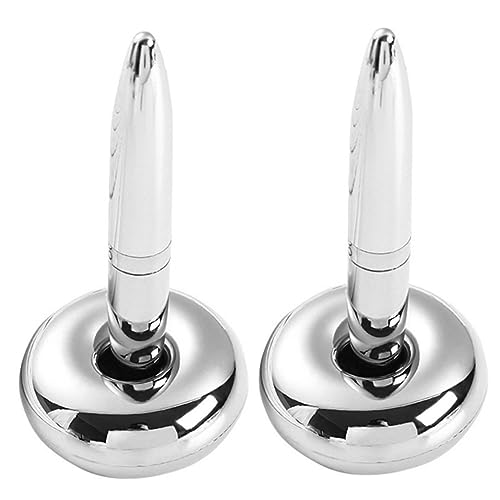 VILLFUL 2 Stück Magnetischer Kugelschreiber Elegante Schwebestifte mit Metallbasis Schreibgeräte für Büro und Stilvolle und Praktische Kugelschreiber für Damen VILLFUL 2 Stück Magnetischer Kugelschreiber Elegante Schwebestifte mit Metallbasis Schreibgeräte für Büro und Stilvolle und Praktische Kugelschreiber für Damen von VILLFUL