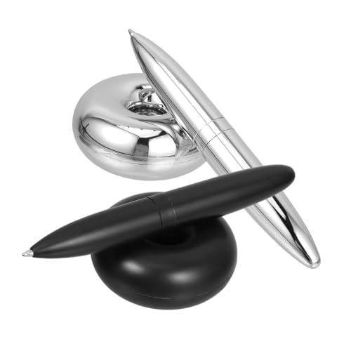 VILLFUL 2 Stück Magnetischer Schwebestift Elegante Metall Kugelschreiber mit Magnetischer Basis Ergonomisch für Büro und Business Langlebig Flüssig Schreibend Stilvoll für Männer und VILLFUL 2 Stück Magnetischer Schwebestift Elegante Metall Kugelschreiber mit Magnetischer Basis Ergonomisch für Büro und Business Langlebig Flüssig Schreibend Stilvoll für Männer und von VILLFUL