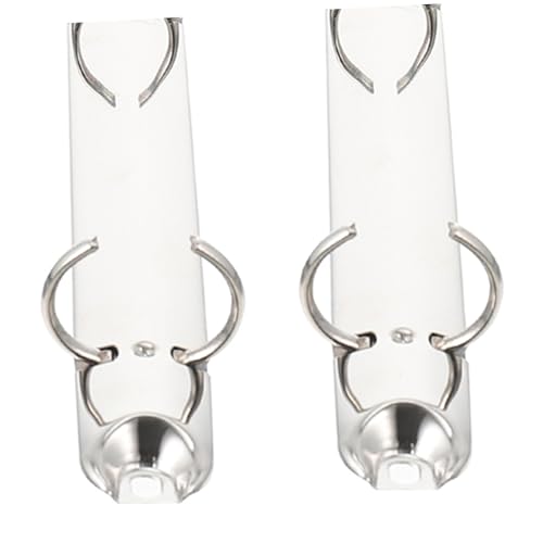VILLFUL 2 Stück Metall Binder Clip Ringbuchmechanismus Stabiles Ringordner für Loseblatt notizbuch Leichter Langlebiger Metall mechanismus für DIY Notizbuchbindung VILLFUL 2 Stück Metall Binder Clip Ringbuchmechanismus Stabiles Ringordner für Loseblatt notizbuch Leichter Langlebiger Metall mechanismus für DIY Notizbuchbindung von VILLFUL