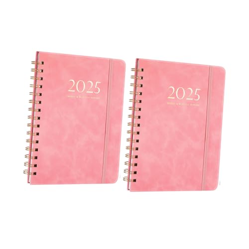 VILLFUL 2 Stück Notizbuch Notizbücher Notizbuch Terminnotizbuch Täglicher Arbeitsplaner Notizblock Für Das Jahr 2025 Tagesplaner Notizblock Reisetagebuch Tagebücher Planerbuch 2025 Papier VILLFUL 2 Stück Notizbuch Notizbücher Notizbuch Terminnotizbuch Täglicher Arbeitsplaner Notizblock Für Das Jahr 2025 Tagesplaner Notizblock Reisetagebuch Tagebücher Planerbuch 2025 Papier von VILLFUL