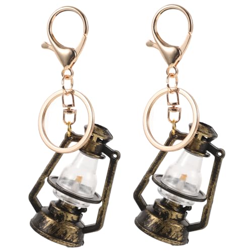 VILLFUL Schlüsselanhänger Aus Legierung Und Kunststoff Petroleumlampe-ornament Hängender Anhänger Für Schlüssel Rucksäcke Und Taschen von VILLFUL