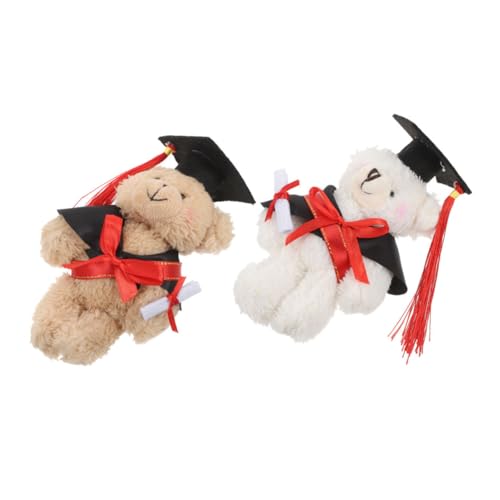 VILLFUL 2 Stück Plüsch für Abschlussfeiern Weiche Kuscheltiere als für Absolventen Freundliche Abschiedsgeschenke für Graduation Day Adorable und Tröstliche Begleiter VILLFUL 2 Stück Plüsch für Abschlussfeiern Weiche Kuscheltiere als für Absolventen Freundliche Abschiedsgeschenke für Graduation Day Adorable und Tröstliche Begleiter von VILLFUL