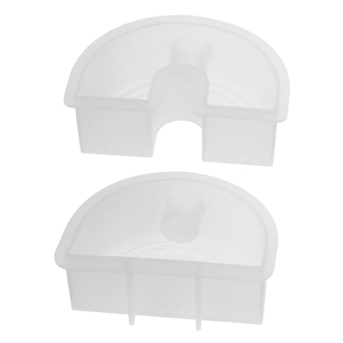 VILLFUL 2 Stück Silikon Kerzenhalter Gießform für Diy Projekte Bogenförmige Silikonform für Epoxidharz Wiederverwendbar und Vielseitig Einsetzbar für Dekoration bei Hochzeiten und Partys von VILLFUL