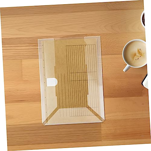 VILLFUL 2 Stück Teiliges Dokumentenmappe Transparent PVC Stabile Langlebige Aktenhülle für Büro Schule Reisen Klarer Papierhalter zur Sicheren Aufbewahrung und Dokumentenschutz VILLFUL 2 Stück Teiliges Dokumentenmappe Transparent PVC Stabile Langlebige Aktenhülle für Büro Schule Reisen Klarer Papierhalter zur Sicheren Aufbewahrung und Dokumentenschutz von VILLFUL