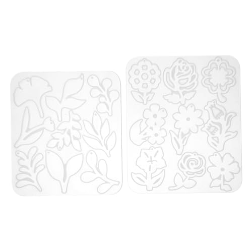 VILLFUL 2 Stück Teiliges Silikon Schmuckformen für Epoxidharz Ohrschmuck und Anhänger Blumenmuster DIY Schmuckherstellung Einfach zu Verwenden Kreative Individuelle Designs für Anhänger VILLFUL 2 Stück Teiliges Silikon Schmuckformen für Epoxidharz Ohrschmuck und Anhänger Blumenmuster DIY Schmuckherstellung Einfach zu Verwenden Kreative Individuelle Designs für Anhänger von VILLFUL
