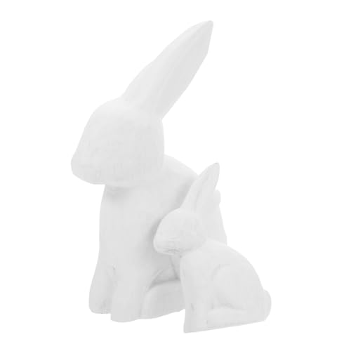 VILLFUL 2 Stück Unvollendete Holztiere zum Bemalen Diy Bastelset mit Kaninchenfiguren für Kreative Projekte für Erwachsene Robust und Vielseitig Einsetzbar VILLFUL 2 Stück Unvollendete Holztiere zum Bemalen Diy Bastelset mit Kaninchenfiguren für Kreative Projekte für Erwachsene Robust und Vielseitig Einsetzbar von VILLFUL