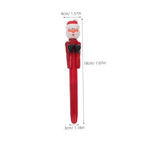 VILLFUL 2 Stück Weihnachts Kugelschreiber mit Box Santa und Schneemann Figuren Lustige Punching Ballpoint Pens für Schule Büro und Erwachsene als Festliches für Weihnachtszeit VILLFUL 2 Stück Weihnachts Kugelschreiber mit Box Santa und Schneemann Figuren Lustige Punching Ballpoint Pens für Schule Büro und Erwachsene als Festliches für Weihnachtszeit von VILLFUL