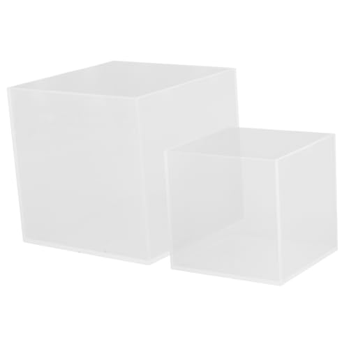 VILLFUL 2 Stück Würfelprobenform Harz-Epoxid-Formen Formen für Epoxidharz Klare Harzformen quadratische Harzform große Würfelformen Silikonformen selber machen Kieselgel Transparent VILLFUL 2 Stück Würfelprobenform Harz-Epoxid-Formen Formen für Epoxidharz Klare Harzformen quadratische Harzform große Würfelformen Silikonformen selber machen Kieselgel Transparent von VILLFUL