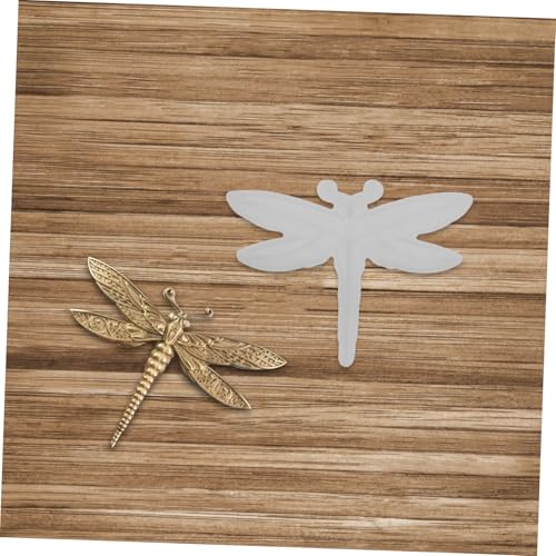 VILLFUL 2 Stücke Teiliges Libellen Silikonform Langlebig und Fein Geprägt für Epoxidharz Diy Wanddekoration und Anhänger Bastelprojekte Vielseitig Einsetzbar für Kreative Wohnaccessoires von VILLFUL