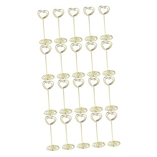 VILLFUL 20 Stück Herz Etikettenhalter, Haushalts Nachrichtenclips, Zarte Nachrichtenclips, Kartenclip, Party Memohalter, Wiederverwendbare Nachrichtenclips, Multifunktionaler Memohalter, VILLFUL 20 Stück Herz Etikettenhalter, Haushalts Nachrichtenclips, Zarte Nachrichtenclips, Kartenclip, Party Memohalter, Wiederverwendbare Nachrichtenclips, Multifunktionaler Memohalter, von VILLFUL