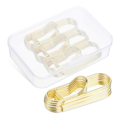 VILLFUL 20 Stück Metall Pen Clips Stifthalter für Notizbuch Klemmbrett Büro Organizer Stiftschlaufe Metallklammern für Ordnungssystem und Sichere Befestigung von Stiften VILLFUL 20 Stück Metall Pen Clips Stifthalter für Notizbuch Klemmbrett Büro Organizer Stiftschlaufe Metallklammern für Ordnungssystem und Sichere Befestigung von Stiften von VILLFUL