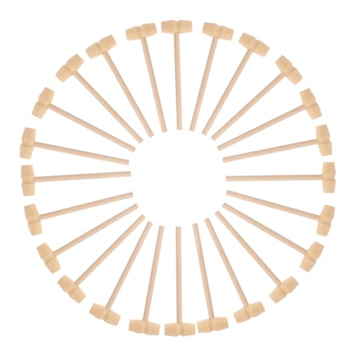 VILLFUL 20 Stück Mini Holzhammer Spielzeughämmer Unbehandeltem Holz für DIY Projekte Fördert Kreativität und Hand Augen Koordination für Mädchen und Jungen VILLFUL 20 Stück Mini Holzhammer Spielzeughämmer Unbehandeltem Holz für DIY Projekte Fördert Kreativität und Hand Augen Koordination für Mädchen und Jungen von VILLFUL