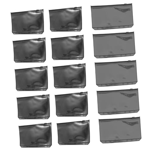 VILLFUL 20 Stück Reißverschlusstaschen Für Loseblätter, Notizblocktaschen, Beutel Mit 6 Löchern, Ordner, Notizbuchordner, Dekorative Ordnertaschen, Plastikordner, Geldbeutel, VILLFUL 20 Stück Reißverschlusstaschen Für Loseblätter, Notizblocktaschen, Beutel Mit 6 Löchern, Ordner, Notizbuchordner, Dekorative Ordnertaschen, Plastikordner, Geldbeutel, von VILLFUL