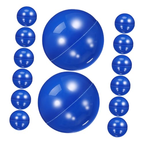 VILLFUL 20 Stück Requisiten Bingo Spiel Requisiten Zeichenbälle Leere Runde Kapseln Farbsortierbälle Unterhaltungsball Ausgehöhlte Spielbälle Tombola Eventbälle Blauer Kunststoff VILLFUL 20 Stück Requisiten Bingo Spiel Requisiten Zeichenbälle Leere Runde Kapseln Farbsortierbälle Unterhaltungsball Ausgehöhlte Spielbälle Tombola Eventbälle Blauer Kunststoff von VILLFUL