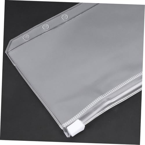 VILLFUL 20 Stück Teiliges Binder Tasche mit Reißverschluss Transparente Gelochte Organizer Hüllen für Bargeld Karten und Dokumente Wiederverwendbare Loose Leaf Einschübe für Effiziente VILLFUL 20 Stück Teiliges Binder Tasche mit Reißverschluss Transparente Gelochte Organizer Hüllen für Bargeld Karten und Dokumente Wiederverwendbare Loose Leaf Einschübe für Effiziente von VILLFUL