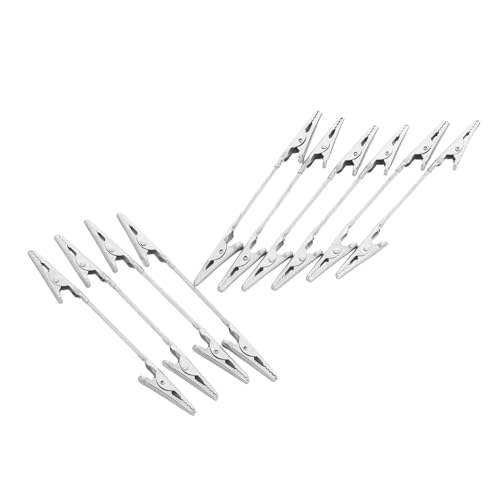 VILLFUL 20 Stück Teiliges Doppelseitiger Memo Halter Metallklammern Alligator Clips mit Starkem Griff Platzsparend Doppelt Funktional für Fotos Notizen Karten für Büro DIY Hochzeit VILLFUL 20 Stück Teiliges Doppelseitiger Memo Halter Metallklammern Alligator Clips mit Starkem Griff Platzsparend Doppelt Funktional für Fotos Notizen Karten für Büro DIY Hochzeit von VILLFUL