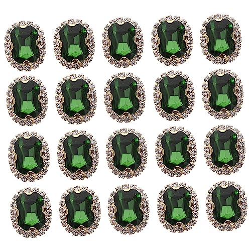 VILLFUL 20 Stück Teiliges Handgenähte Strasssteine in Grasgrün Glänzende Schmucksteine zum Aufnähen für Kleidung Taschen Schuhe DIY Dekoration und Handarbeiten Leicht und Vielseitig VILLFUL 20 Stück Teiliges Handgenähte Strasssteine in Grasgrün Glänzende Schmucksteine zum Aufnähen für Kleidung Taschen Schuhe DIY Dekoration und Handarbeiten Leicht und Vielseitig von VILLFUL