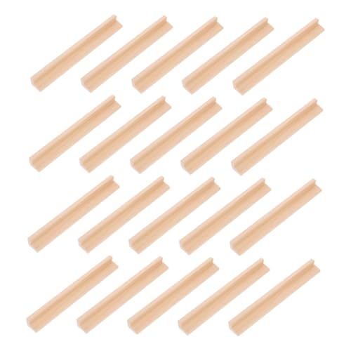 VILLFUL 20 Stück Teiliges Holz Basis für Domino Multifunktionale Tabletts für DIY Projekte Stabile Halter für Spiele und Dekoration für Zuhause und Büro VILLFUL 20 Stück Teiliges Holz Basis für Domino Multifunktionale Tabletts für DIY Projekte Stabile Halter für Spiele und Dekoration für Zuhause und Büro von VILLFUL