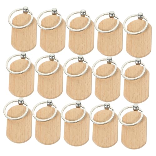 VILLFUL 20 Stück Teiliges Holz Schlüsselanhänger Rohlinge Stabile Gravierbare Holz Schlüsselringe für DIY Bastelprojekte Personalisierbare Langlebige Holzanhänger als oder Dekoration VILLFUL 20 Stück Teiliges Holz Schlüsselanhänger Rohlinge Stabile Gravierbare Holz Schlüsselringe für DIY Bastelprojekte Personalisierbare Langlebige Holzanhänger als oder Dekoration von VILLFUL
