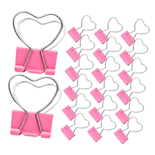 VILLFUL 20 Stück Teiliges Kleine Büroklammern Rosa Herzförmige Metallklammern Dekorative Papierklemmen Vielseitig für Büro Zuhause und Schule Kreative Organisationshelfer für Dokumente VILLFUL 20 Stück Teiliges Kleine Büroklammern Rosa Herzförmige Metallklammern Dekorative Papierklemmen Vielseitig für Büro Zuhause und Schule Kreative Organisationshelfer für Dokumente von VILLFUL