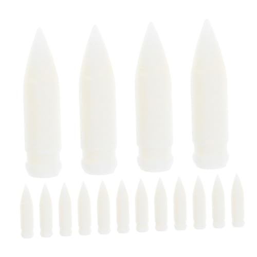 VILLFUL 20 Stück Teiliges Marker Ersatzspitzen aus Robustem Nylon Weiche Malspitzen für Acryl und Permanentmarker Glattes Schreiben Einfache Kompatibel mit Meisten Marken für Künstler und von VILLFUL