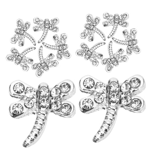 VILLFUL 20 Stück Teiliges Nagelkunst mit Glänzenden Libellen Nail Charms aus Langlebiger Legierung Kreative DIY Maniküre Dekoration für Fingernägel und Fußnägel für Nagelkunst Zubehör und VILLFUL 20 Stück Teiliges Nagelkunst mit Glänzenden Libellen Nail Charms aus Langlebiger Legierung Kreative DIY Maniküre Dekoration für Fingernägel und Fußnägel für Nagelkunst Zubehör und von VILLFUL