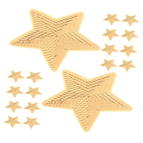 VILLFUL 20 Stück Teiliges Pailletten Stern Bügelpatches Langlebige Fünfzackige Applikationen zum Aufnähen für Kleidung Taschen Hüte Einfache Diy Stoffreparatur Dekorative Accessoires VILLFUL 20 Stück Teiliges Pailletten Stern Bügelpatches Langlebige Fünfzackige Applikationen zum Aufnähen für Kleidung Taschen Hüte Einfache Diy Stoffreparatur Dekorative Accessoires von VILLFUL