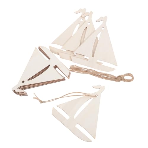 VILLFUL 20 Stück Teiliges Segelboot Holzanhänger mit Seil Blanke Holzornamente für Kreative DIY bastelei Klebefreie Montage Nautisches Sommerdekor für Party Geschenkgestaltung VILLFUL 20 Stück Teiliges Segelboot Holzanhänger mit Seil Blanke Holzornamente für Kreative DIY bastelei Klebefreie Montage Nautisches Sommerdekor für Party Geschenkgestaltung von VILLFUL