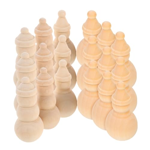 VILLFUL 20 Stück Teiliges Unbemalter Holz Schneemann Figuren Blanke Mini Holzpuppen zum Bemalen DIY Weihnachtsdeko für Bastelspielzeug für Familien und Festtagsdekoration VILLFUL 20 Stück Teiliges Unbemalter Holz Schneemann Figuren Blanke Mini Holzpuppen zum Bemalen DIY Weihnachtsdeko für Bastelspielzeug für Familien und Festtagsdekoration von VILLFUL