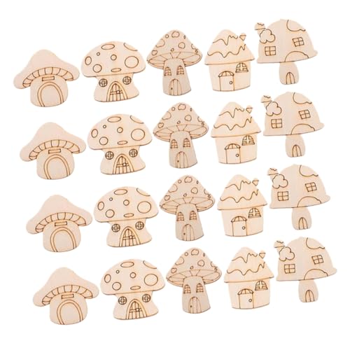 VILLFUL 20 Stück Teiliges Unlackierte Holzscheiben für Diy Projekte Leere Holzausschnitte Bastelmaterialien für Dekorationen Schmuck und Ornamente für Zuhause und Garten VILLFUL 20 Stück Teiliges Unlackierte Holzscheiben für Diy Projekte Leere Holzausschnitte Bastelmaterialien für Dekorationen Schmuck und Ornamente für Zuhause und Garten von VILLFUL