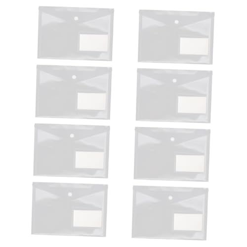 VILLFUL 20 Stück Transparenter Dokumentenorganizer mit Druckknopfverschluss Leichte Pp mappe zur Sicheren Aufbewahrung von Dokumenten Karten und Papieren für Büro Schule Zuhause VILLFUL 20 Stück Transparenter Dokumentenorganizer mit Druckknopfverschluss Leichte Pp mappe zur Sicheren Aufbewahrung von Dokumenten Karten und Papieren für Büro Schule Zuhause von VILLFUL