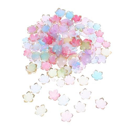 VILLFUL 200 Stück Acryl Blüten Perlenkappen Leichte Schmuck Endkappen für DIY Halsketten Armbänder Ohrringe Vielseitige Blumige Spacer Charms für Handgemachten Schmuck VILLFUL 200 Stück Acryl Blüten Perlenkappen Leichte Schmuck Endkappen für DIY Halsketten Armbänder Ohrringe Vielseitige Blumige Spacer Charms für Handgemachten Schmuck von VILLFUL